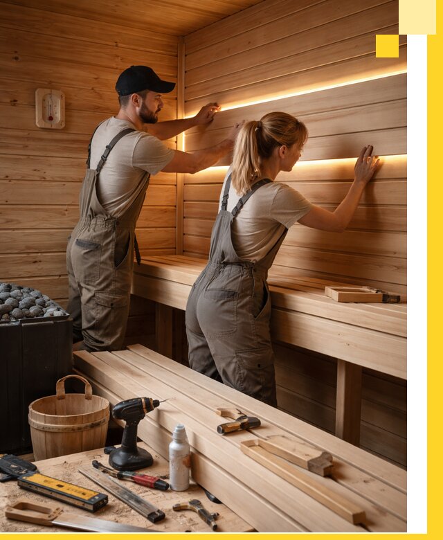 Дизайн саун и бань под ключ с индивидуальным проектом в Белове