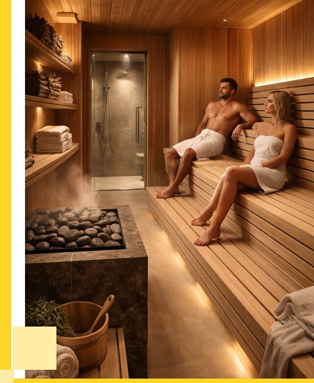 Интерьеры саун под ключ в Белове от 195462 р. | ЭриданБлв