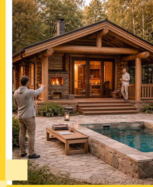 Проекты бань и хамам в Белове от 27148 р. | ЭриданБлв