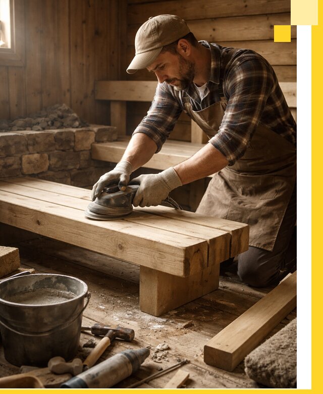 Ремонт бань под ключ в Белове с гарантией качества и сроков