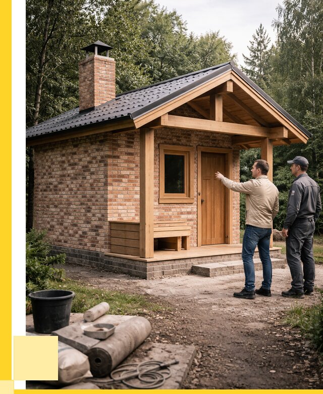 Кирпичные бани и печи в Белове от 380065 р. | ЭриданБлв