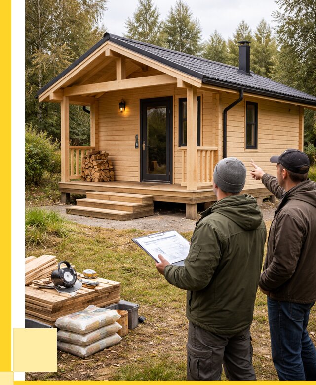 Каркасные бани под ключ в Белове от 325770 р. | ЭриданБлв