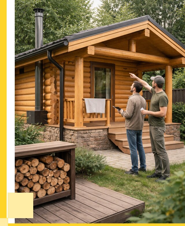 Бани для дачи под ключ в Белове от 271475 р. | ЭриданБлв