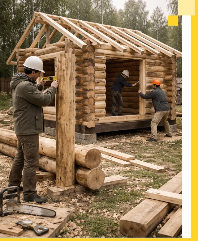 Строительство бань для дачи под ключ в Белове с доставкой и монтажом