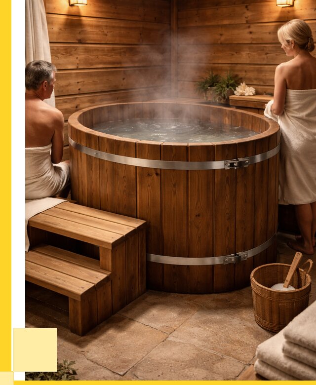 Бани с купелью под ключ в Белове от 488655 р. | ЭриданБлв