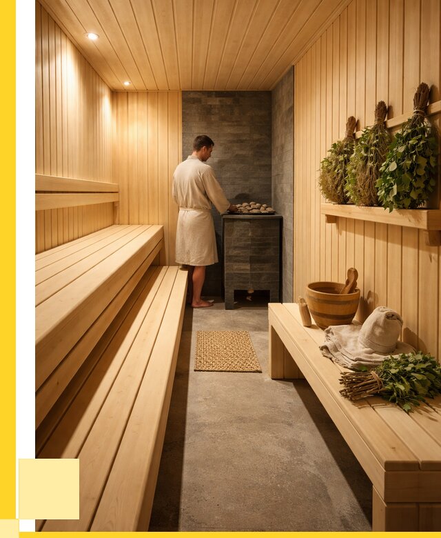 Отделка парной под ключ в Белове от 380065 р. | ЭриданБлв