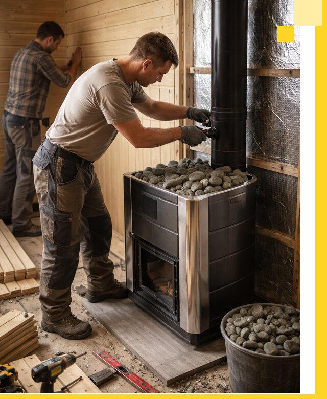 Проектирование и строительство парилок для бани в Белове под ключ