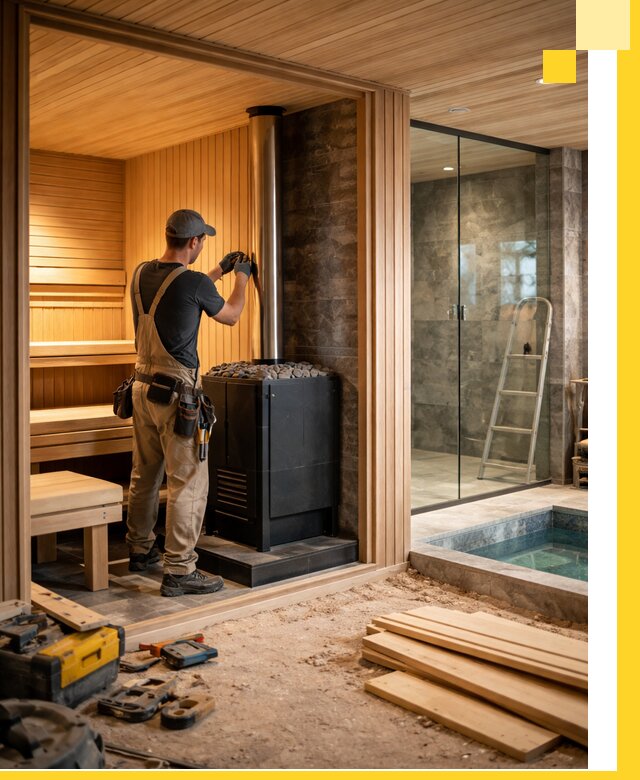 Полное строительство банных комплексов под ключ в Белове