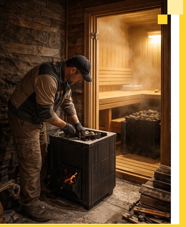 Строительство бани с сауной под ключ в Белове от проекта до сдачи