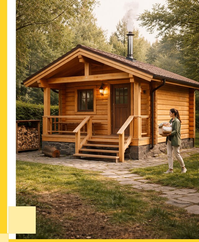 Купить баню под ключ в Белове от 705835 р. | ЭриданБлв