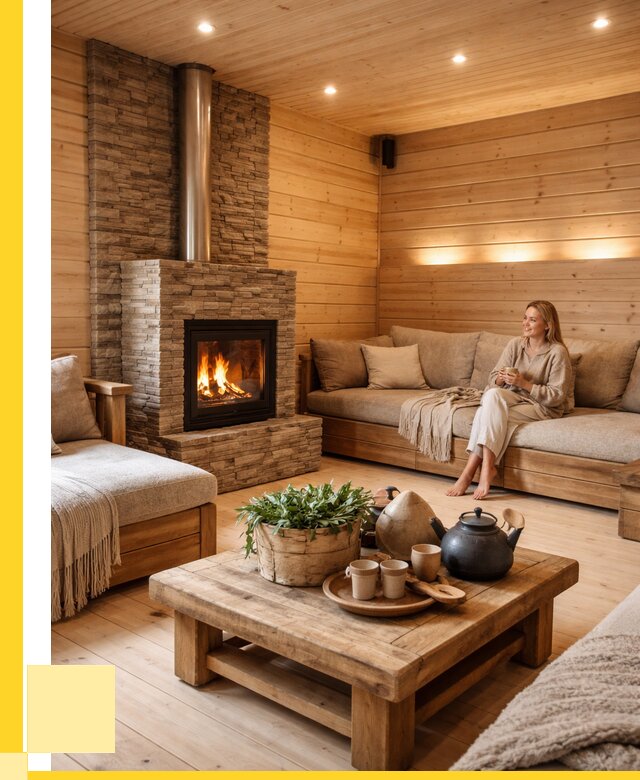 Проект бани с комнатой отдыха в Белове от 38007 р. | ЭриданБлв