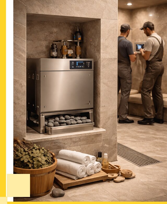 Парогенераторы для хамама в Белове от 81443 р. | ЭриданБлв