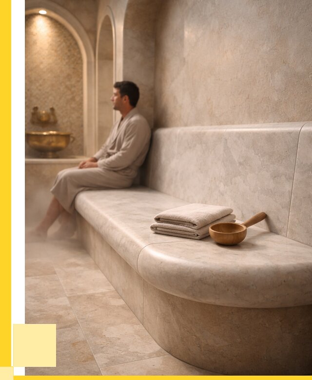 Сиденья для хамама в Белове под ключ от 13031 р. | ЭриданБлв