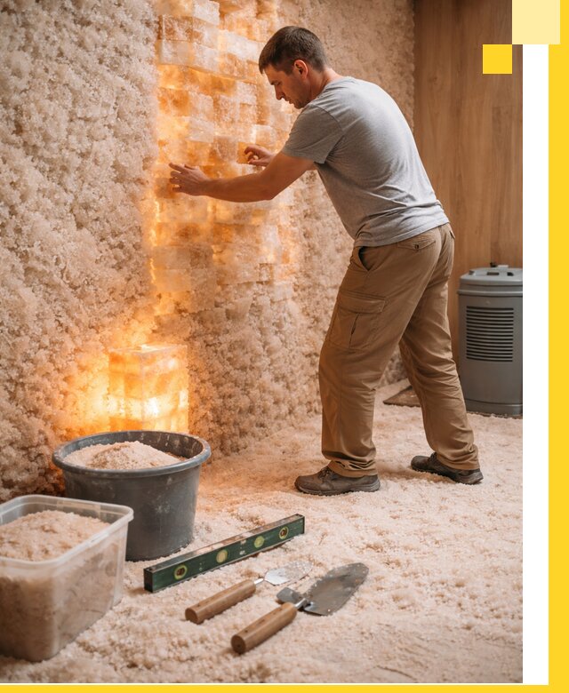 Проектирование и монтаж соляных комнат в Белове под ключ