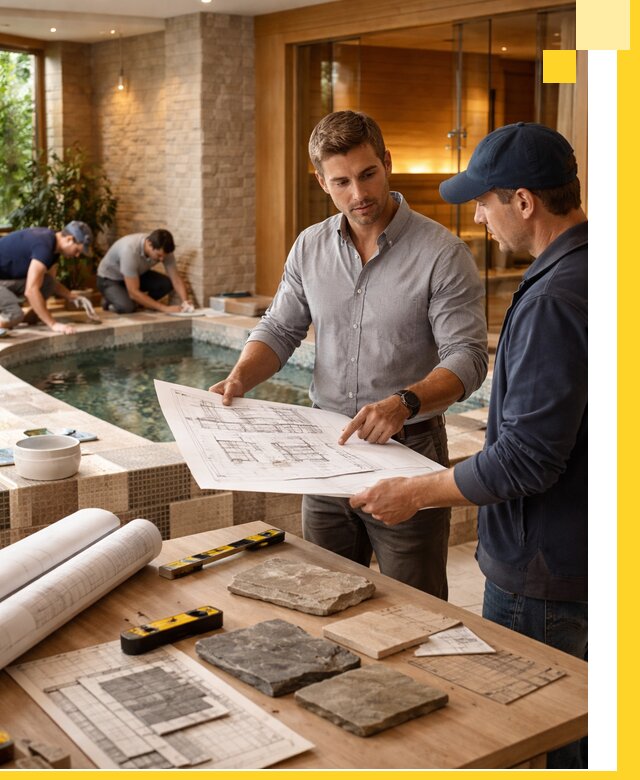 Проектирование SPA зон под ключ в Белове с инженерией